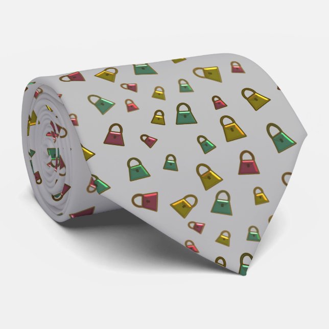 Gravata Padrão de Mini Bolsa de Férias com Laço (Rolled)