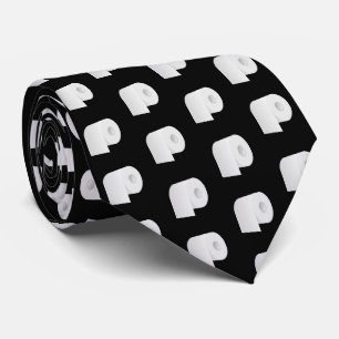 Gravata Padrão de Papel de Banheira