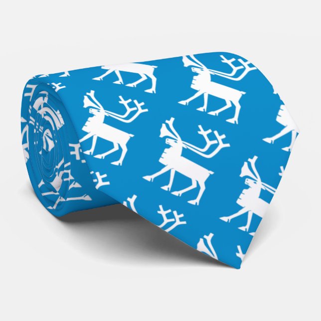 Gravata Padrão de pavilhão de Tromsø, NORWAY (Rolled)