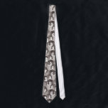 Gravata Padrão de Pinguins de Bebê Bonito<br><div class="desc">Uma bela e engraçada gravata no pescoço de pinguins.</div>