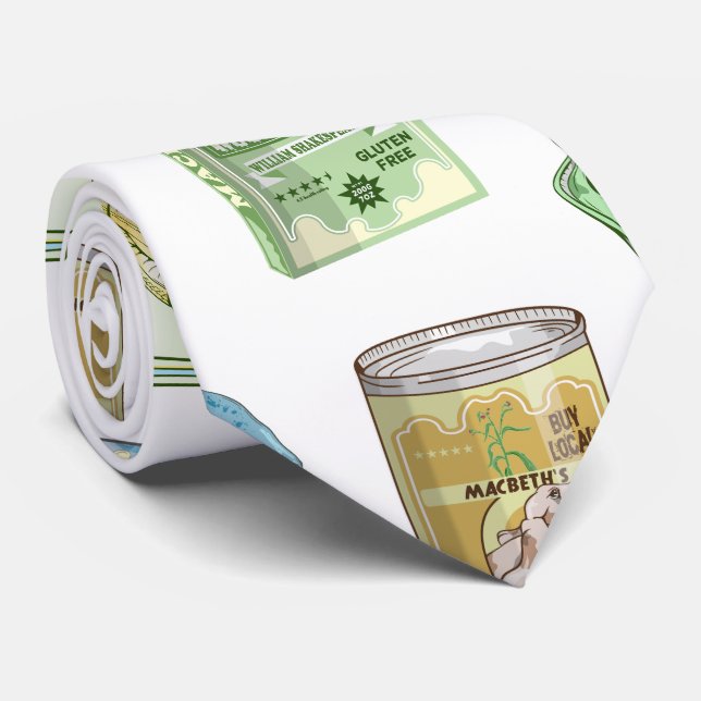 Gravata Padrão de poção da bruxa duplo (Rolled)