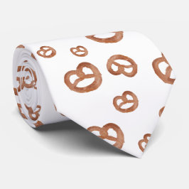Gravata Padrão de Pretzel Suave Salgado