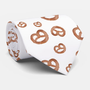Gravata Padrão de Pretzel Suave Salgado
