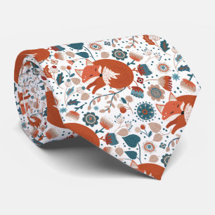 Gravata Padrão de raposa dorsal nórdica