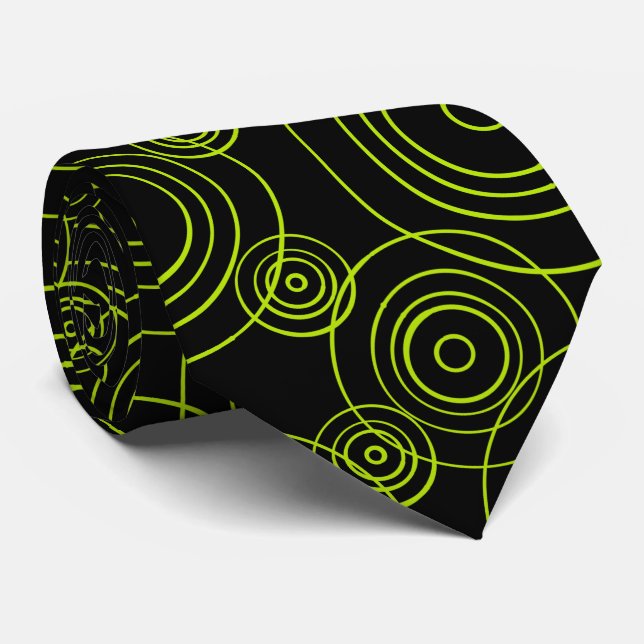 Gravata Padrão de réplicas de verde limão (Rolled)