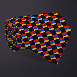 Gravata Padrão de Sinalizador da Armênia verificado