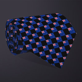 Gravata Padrão de Sinalizador da Nova Zelândia verificado