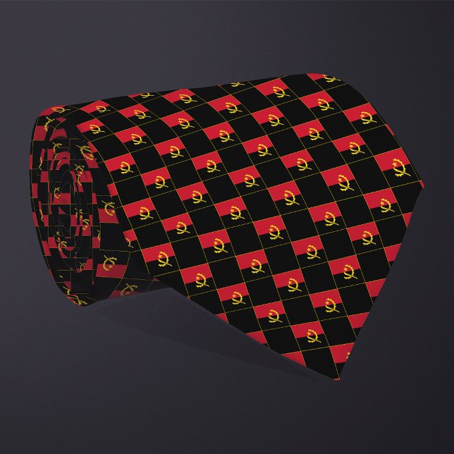 Gravata Padrão de Sinalizador de Angola verificado (Criador carregado)