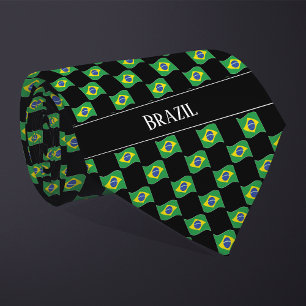 Gravata Padrão de Sinalizador Wavy Brasil