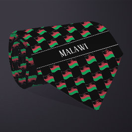 Gravata Padrão de Sinalizador Wavy Malawi