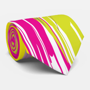 Gravata Padrão de Textura do Grunge de Cores d'Água Colori