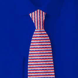 Gravata Padrão de Tijolo da Bandeira da Croácia