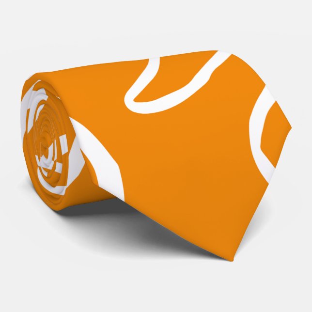 Gravata Padrão de Vibes de abstrato (Rolled)