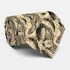 Gravata Padrão de Vintagem com Retralação por Aquarela pin