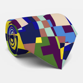 Gravata Padrão do estilo artístico moderno do Terrazzo