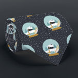 Gravata Padrão do Globo de Neve de inverno de inverno boni<br><div class="desc">Espetáculo do globo de neve de inverno bonito.</div>