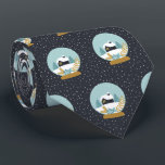 Gravata Padrão do Globo de Neve de inverno de inverno boni<br><div class="desc">Espetáculo do globo de neve de inverno bonito.</div>