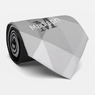 Gravata Padrão dos quadrados geométricos do triângulo d