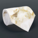 Gravata Padrão Dourado de Abstrato de mármore<br><div class="desc">Dourado Abstrato de mármore - gravata do pescoço</div>