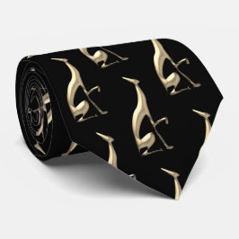 Gravata Padrão Dourado de Cachorro