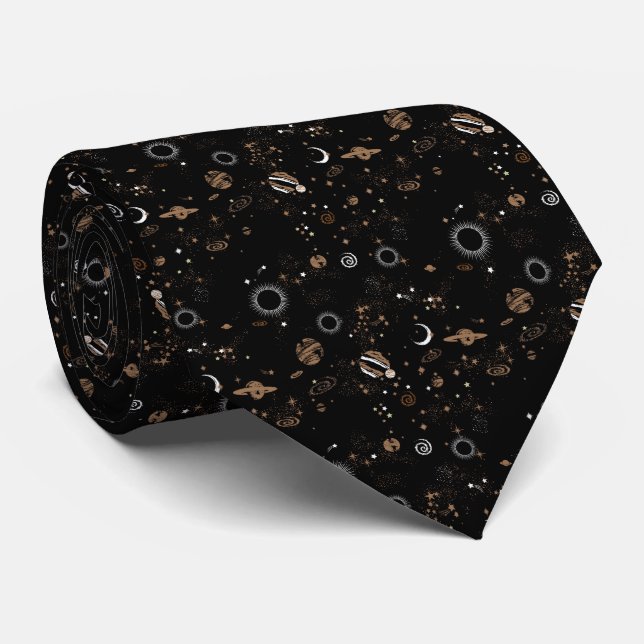 Gravata Padrão Espacial  (Rolled)