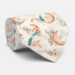 Gravata Padrão Floral Celestial (4)