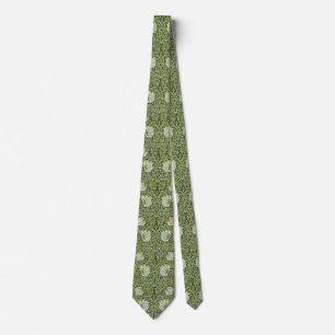 Gravata Padrão Floral Vintage William Morris Pimpernel