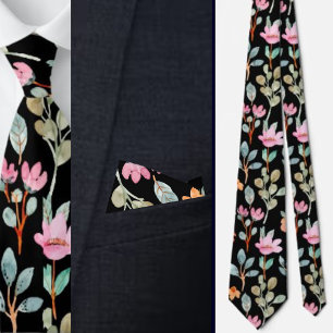 Gravata Padrão Geométrico Colorido