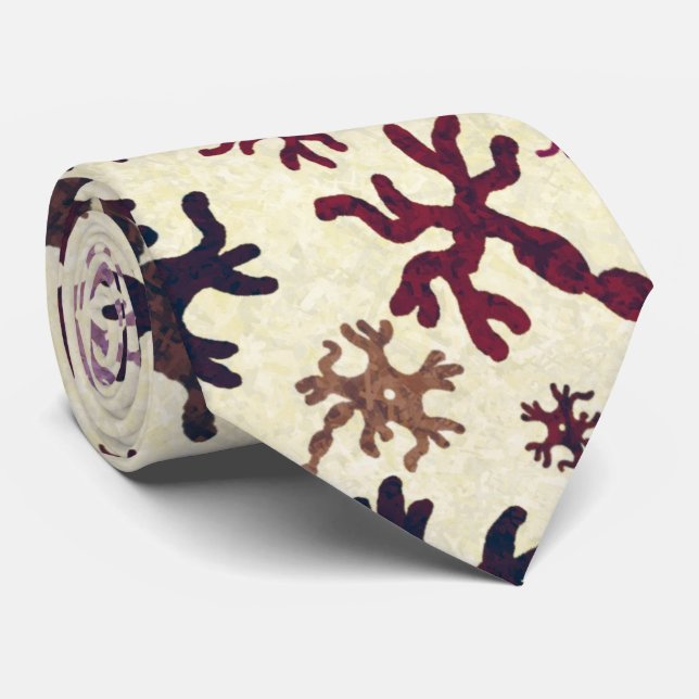 Gravata Padrão Gráfico (Rolled)