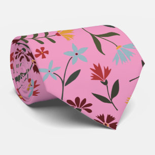 Gravata Padrão Inverso Cor de Água Elegante