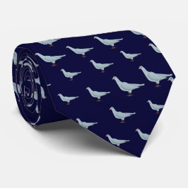 Gravata Padrão Invisível de Marinho Elegante Moderno