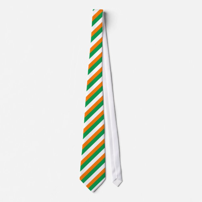 Gravata Padrão irlandês de bandeira Tie (Frente)