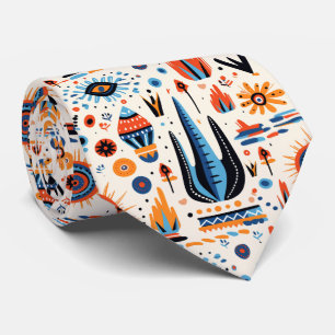 Gravata Padrão legal de tiled do Southwestern Boho