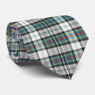 Gravata Padrão multicolorido do Tartan