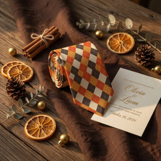 Gravata Padrão Tartan (Criador carregado)