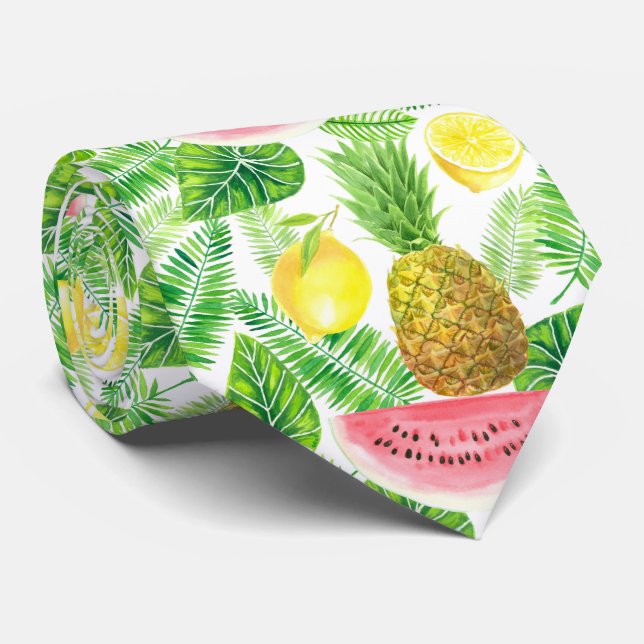 Gravata Padrão tropical (Rolled)