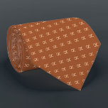 Gravata Padrão Único Sienna<br><div class="desc">Tie de padrão único sienna</div>