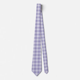 Gravata Padrão Xadrez Roxo