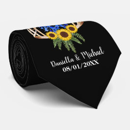 Gravata Padrinhos de casamento Rustic Floral Antlers Casam