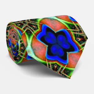 Gravata Padrões de penas de peacock