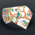 Gravata Padrões Inspirados na Ásia, Flores Coloridas<br><div class="desc">Este design de gravata apresenta padrões sofisticados inspirados na Ásia,  uma arte tradicional oriental que captura a essência da arte asiática,  apresentando flores intrincadas de peões,  paisagens delicadas e figuras clássicas. Esses padrões são perfeitos para infundir seus projetos com elegância exótica e charme colorido!</div>