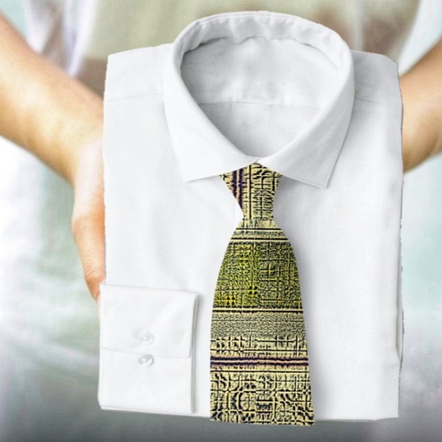 Gravata Painéis de ouro (Wrap up this tie, for that special someone, who likes to look his best!)