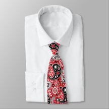 País Elegante de Red Bandana Paisley Oeste