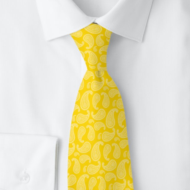 Gravata Paisley Dourado (Criador carregado)