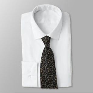 Gravata Paisley Steampunk Neck Tie