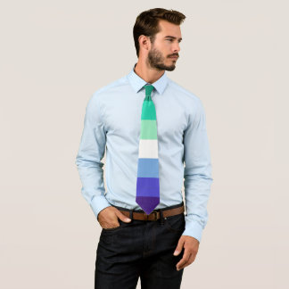 Gravata Paleta da bandeira de homens gays trans-inclusivos