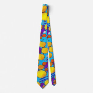 Gravata paletas multicoloridas