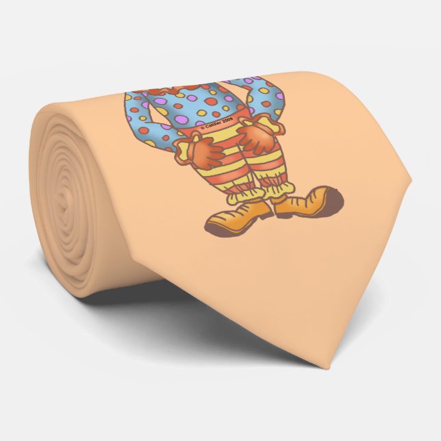 Gravata Palhaço Risonho (Rolled)