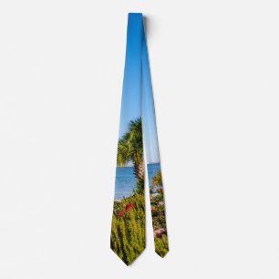 Gravata Palm Trees Bayside Morning Tie