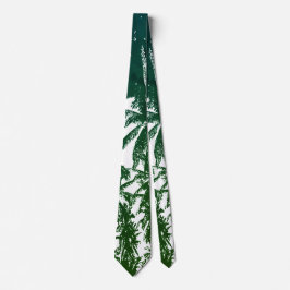 Gravata Palmeiras tropicais